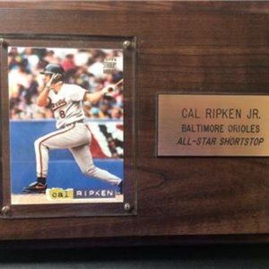 Cal Ripken Jr. Commemorative Plaque Baltimore Orioles All-Star Shortstop